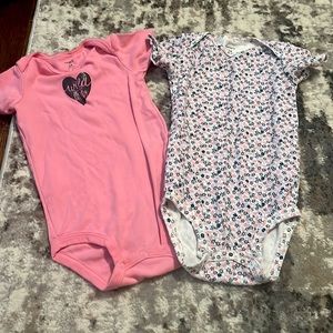 24 month baby onesies 6 dollars EACH